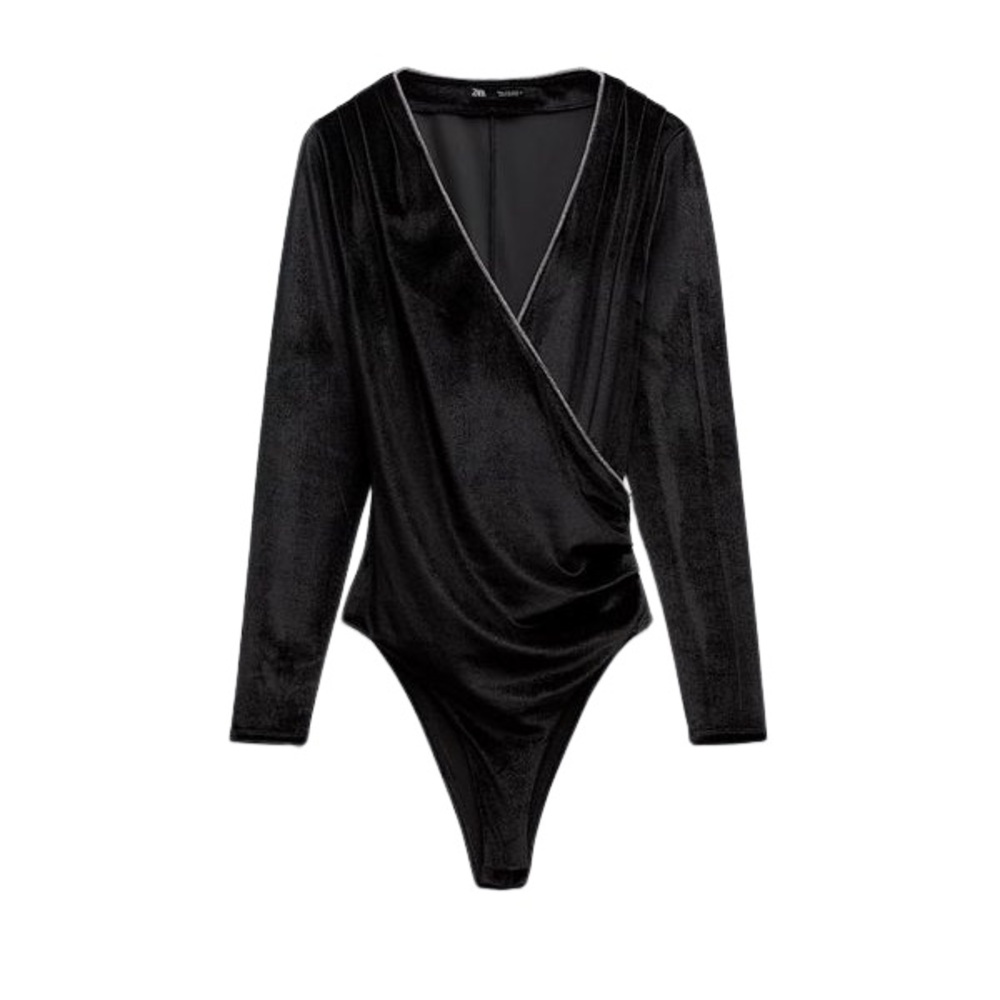 Zara Sequin Bodysuit